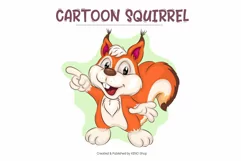 Cartoon Squirrels 03. Crafting, Sublimation. Product Image 6