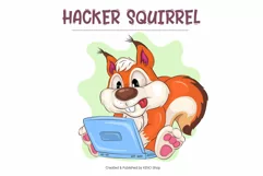 Cartoon Squirrels 03. Crafting, Sublimation. Product Image 11