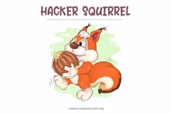 Cartoon Squirrels 03. Crafting, Sublimation. Product Image 10