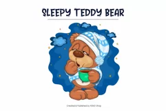 Cartoon Teddy Bears 02. T-Shirt. Product Image 4
