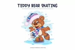 Cartoon Teddy Bears 02. T-Shirt. Product Image 7