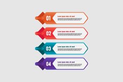 Set of collection infographic banner design Product Image 1