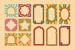 Set of Colorful Pop Retro Frames Product Image 1