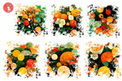 Set of creative sublimation backgrounds Product Image 2