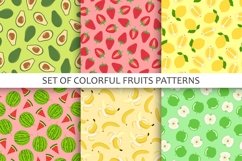 Bright colorful fruits patterns Product Image 1