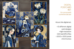 Dutch Golden Age Postcard Set Product Image 7