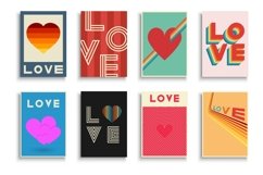 Vintage creative love posters Product Image 1
