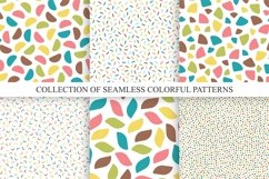 Colorful seamless textile patterns Product Image 1