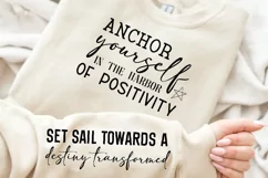 Anchor Yourself In The Harbor Of SVG, Sleeve SVG Design Product Image 2