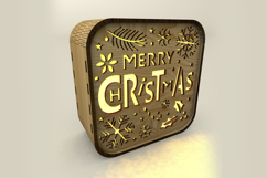 Holiday Shadow Box Lanterns - 5 in 1 - Laser Cut Designs Product Image 3