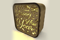 Holiday Shadow Box Lanterns - 5 in 1 - Laser Cut Designs Product Image 5