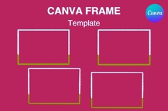 Grunge Canva Frame Distressed Square Rectangle Photo Frame_1 Product Image 1