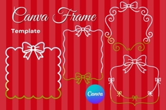 Decorative Canva Frame Photo Frame Ornaments Rectangle Frame Product Image 1
