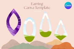 Elegant Earring CANVA FRAME Jewelry Designs Add Photo_11 Product Image 1