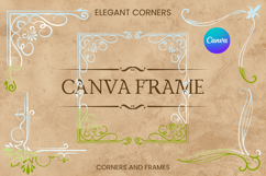 Elegant Corners Canva Frame Decorative Photo Frame Border_11 Product Image 1