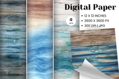 Blue Marble Texture Background Wallpaper Backdrops Product Image 1