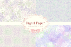 Flower Pattern Background Wallpaper Digital Paper_127 Product Image 1