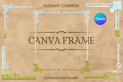 Elegant Corners Canva Frame Decorative Photo Frame Border_13 Product Image 1