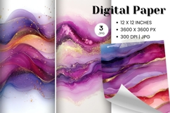 Purple Agate Marble Texture Background Wallpaper Backdrops Product Image 1