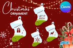 Christmas Ornament Canva Frame Christmas Tree Decorate Photo Product Image 1