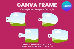 Kitchen Cutting Board Canva Frame Board for Serving Dishes14 Product Image 2