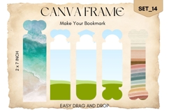 Bookmark Canva Frame Template Fill Your Own Editable Photo14 Product Image 1