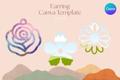 Elegant Earring CANVA FRAME Jewelry Designs Add Photo_15 Product Image 1