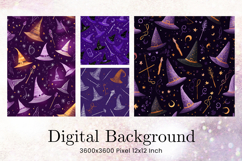 Halloween Pattern Background Scare Horror Ghost Wallpaper_15 Product Image 1