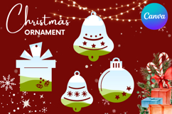 Christmas Ornament Canva Frame Christmas Tree Decorate Photo Product Image 1