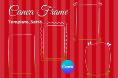 Decorative Canva Frame Photo Frame Ornaments Rectangle_16 Product Image 1