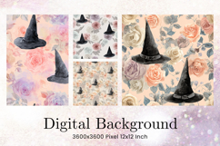 Halloween Pattern Background Scare Horror Ghost Wallpaper_16 Product Image 1