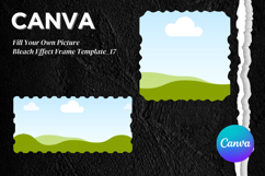 Postage Stamp Canva Frame Template Postmark, Postal Frame_16 Product Image 1