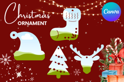 Christmas Ornament Canva Frame Christmas Tree Decorate Photo Product Image 1