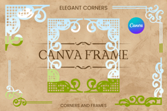Elegant Corners Canva Frame Decorative Photo Frame Border_18 Product Image 1