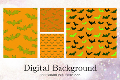 Halloween Pattern Background Scare Horror Ghost Wallpaper_18 Product Image 1