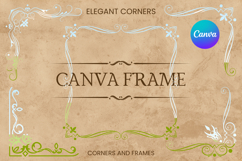 Elegant Corners Canva Frame Decorative Photo Frame Border_2 Product Image 1