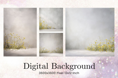 Flower Backdrops Overlays Wedding Studio Room Background_2 Product Image 1