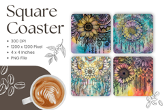 Dreamcatcher Square Coasters Accessories Native American_2 Product Image 1