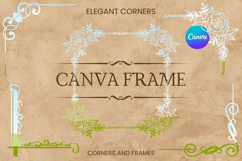 Elegant Corners Canva Frame Decorative Photo Frame Border_20 Product Image 1