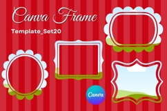 Decorative Canva Frame Photo Frame Ornaments Rectangle_20 Product Image 1