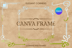 Elegant Corners Canva Frame Decorative Photo Frame Border_21 Product Image 1