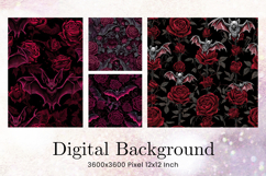 Halloween Pattern Background Scare Horror Ghost Wallpaper_22 Product Image 1