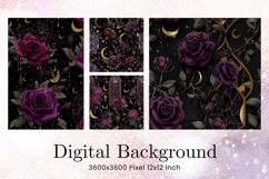 Halloween Pattern Background Scare Horror Ghost Wallpaper_23 Product Image 1