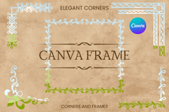 Elegant Corners Canva Frame Decorative Photo Frame Border_24 Product Image 1