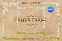 Elegant Corners Canva Frame Decorative Photo Frame Border_26 Product Image 1