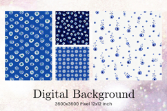 Halloween Pattern Background Scare Horror Ghost Wallpaper_26 Product Image 1