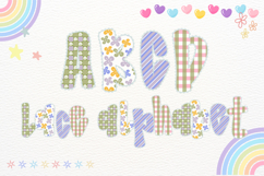 Preppy Lace Letters Lace Alphabet Boho Wedding Invitations26 Product Image 1