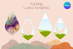 Elegant Earring CANVA FRAME Jewelry Designs Add Photo_28 Product Image 1