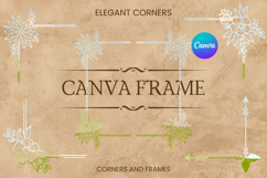 Elegant Corners Canva Frame Decorative Photo Frame Border_28 Product Image 1