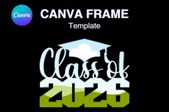 Senior 2026 Canva Frame Varsity Sport Graduation Add Photo29 Product Image 1